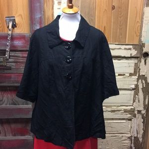 Lane Bryant Linen Swing Top